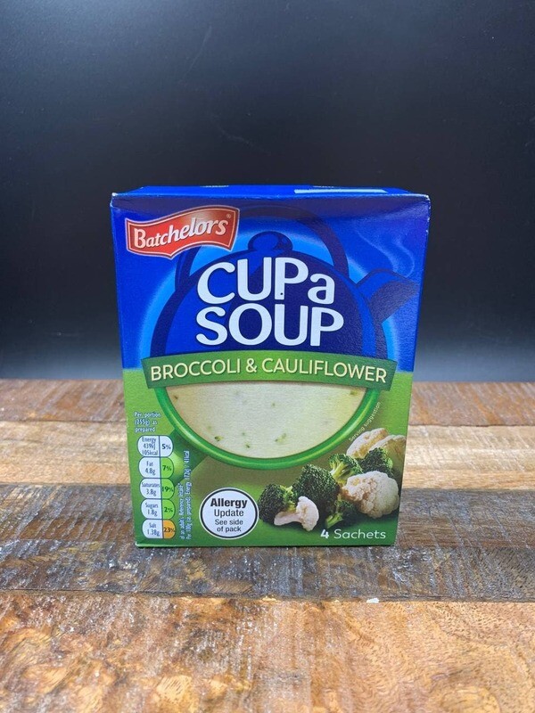 Batchelors Cup a Soup Broccoli &amp; Cauliflower 4 Sachets