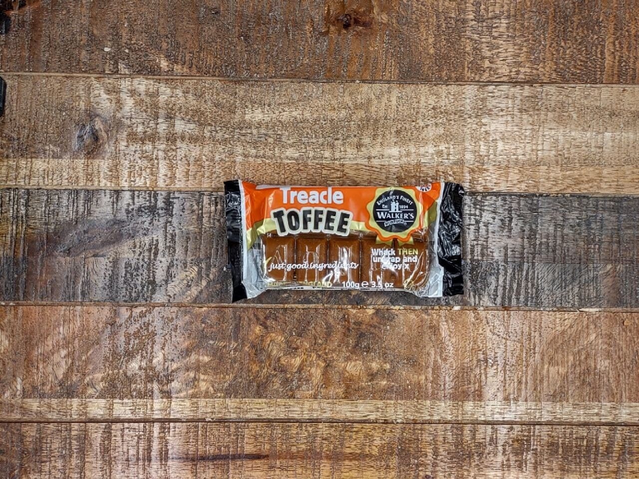 Walkers Tray Treacle Toffee 100g