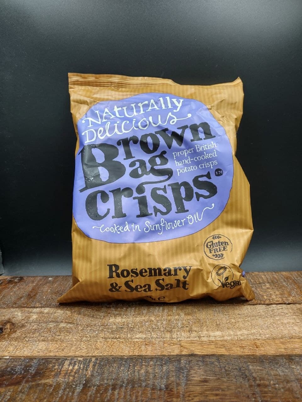 Brown Bag Crisps Rosemary & Sea Salt 150g