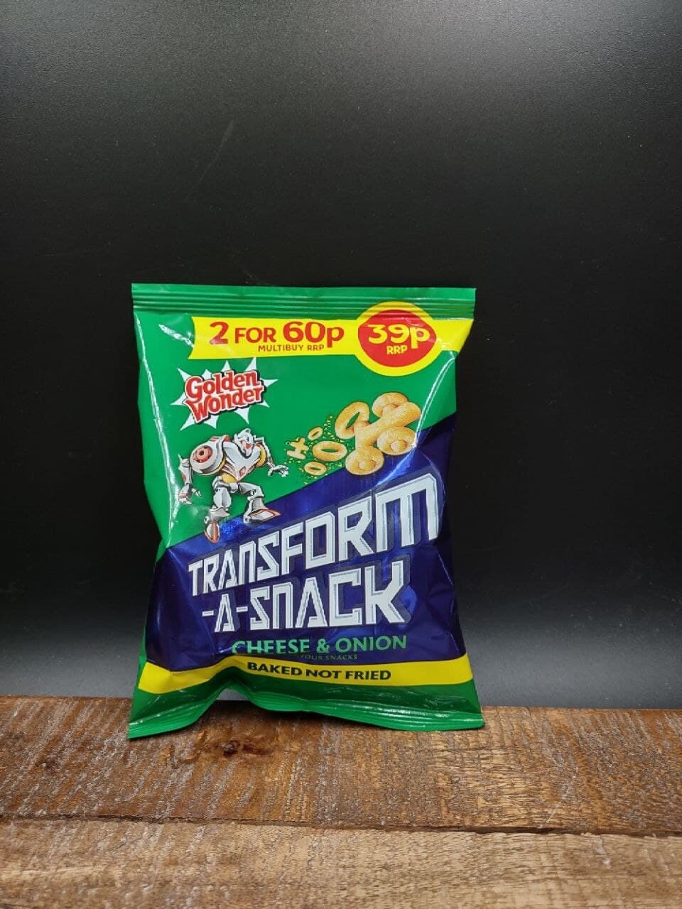 Transform -A- Snack Cheese & Onion 30g