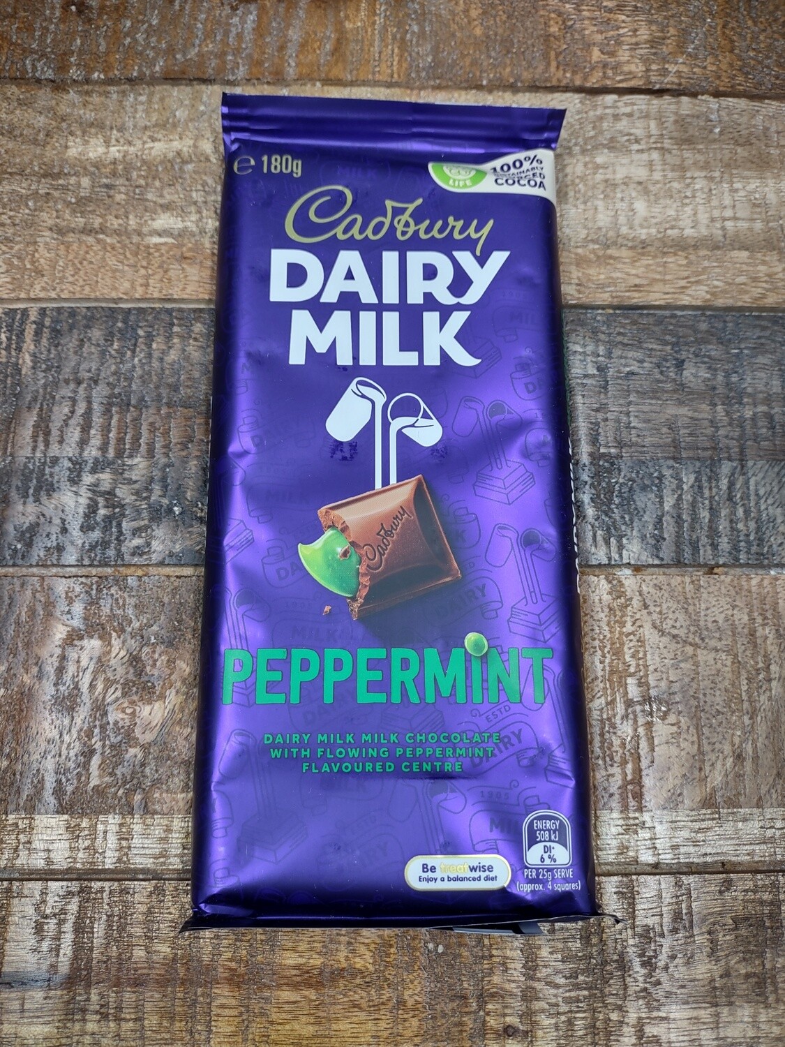 Cadbury Dairy Milk Peppermint 180g