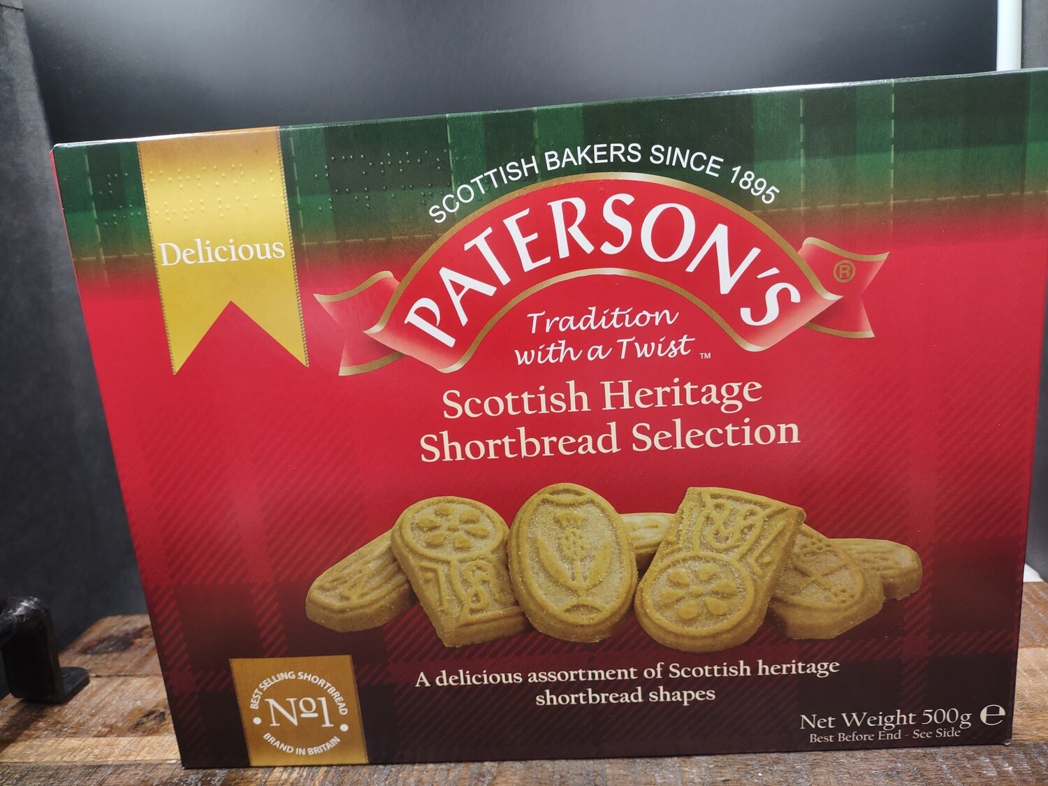 Paterson's Scottish Heritage Shortbread Selection 500g
