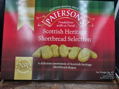 Paterson's Scottish Heritage Shortbread Selection 1kg