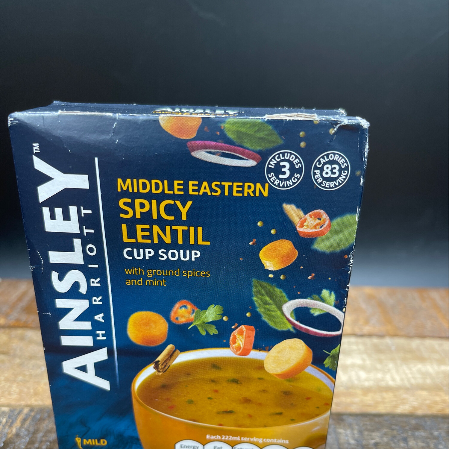 Ainsley Middle Eastern Spicy Lentil Cup Soup 66g