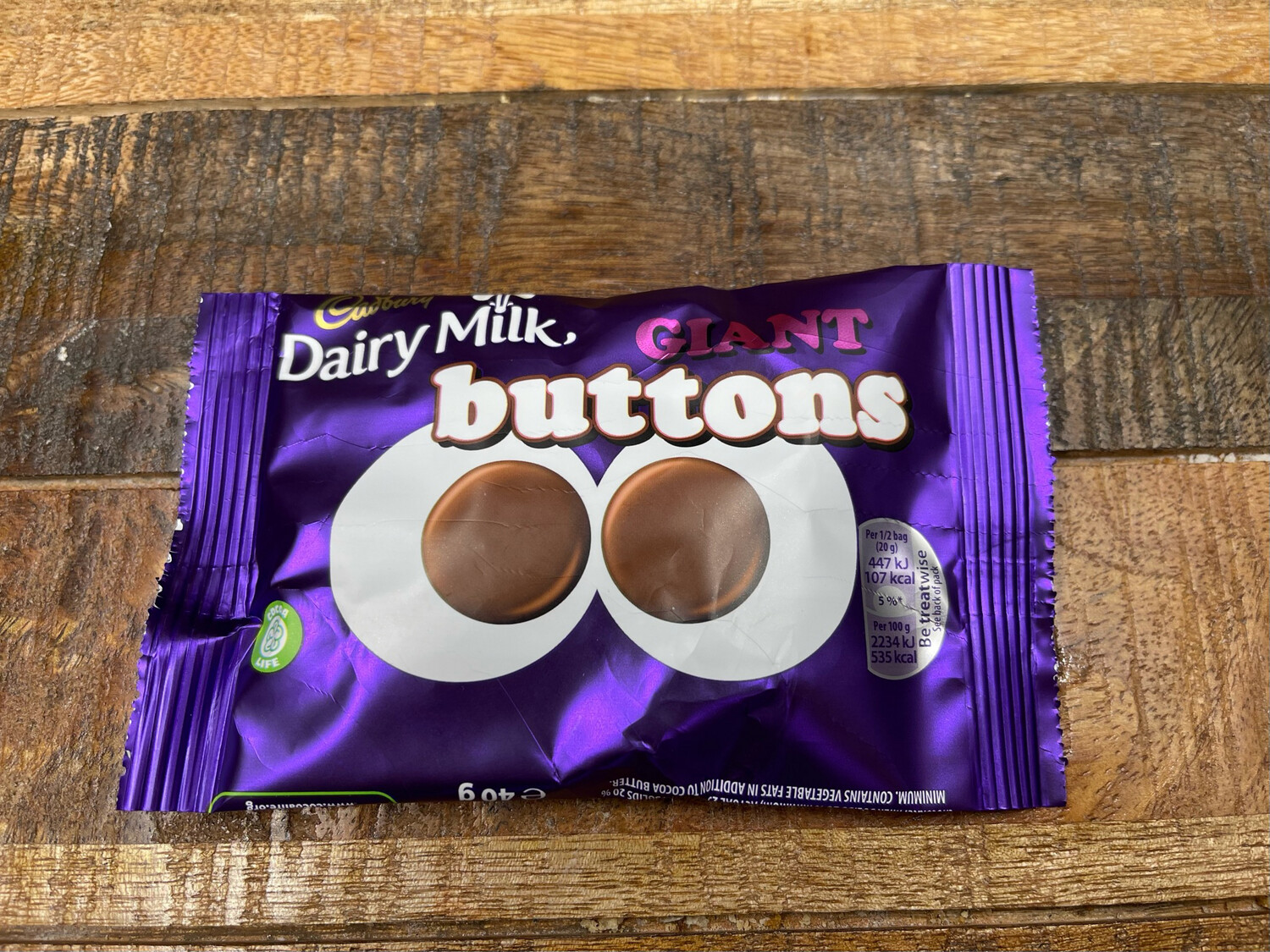 Dairy Milk Giant Buttons 95g