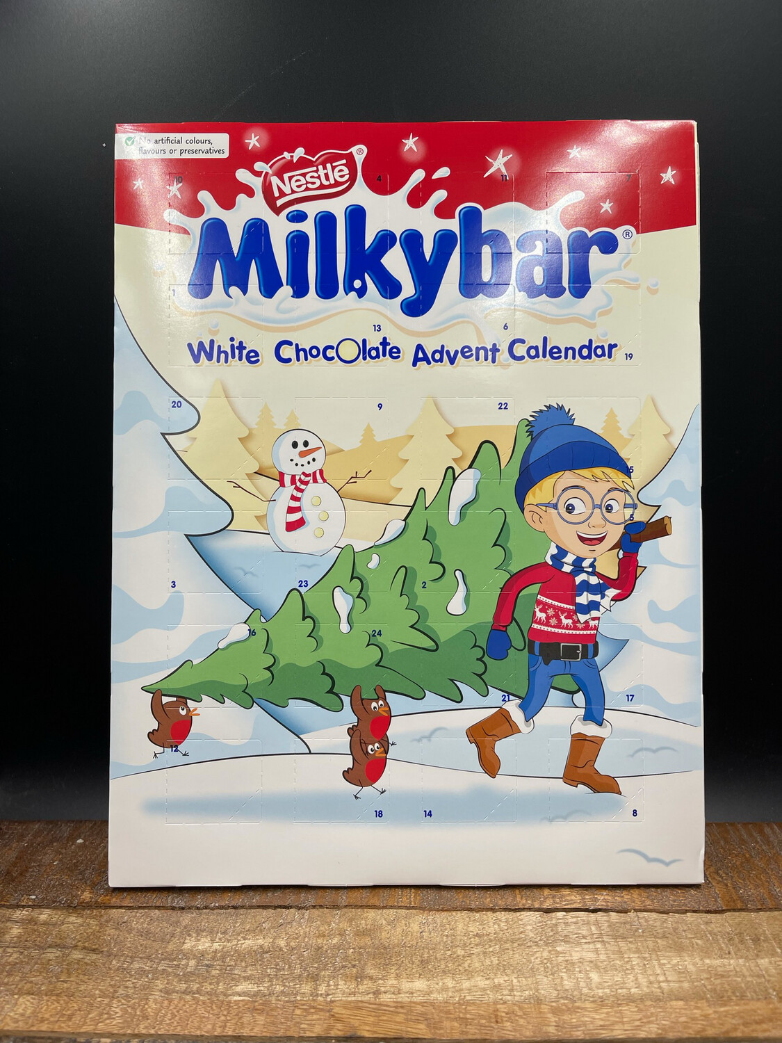 Nestle Milkybar White Chocolate Advent Calendar 85g