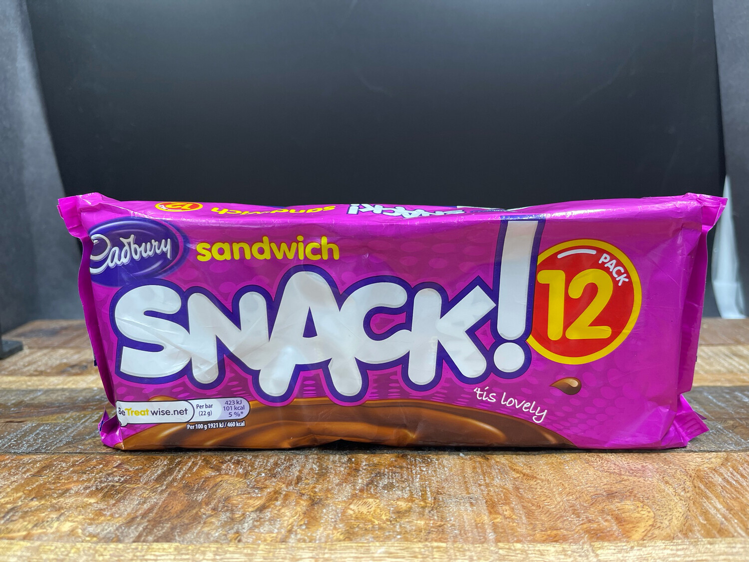 Cadbury Snack! Sandwich 12 Pack 12x22g