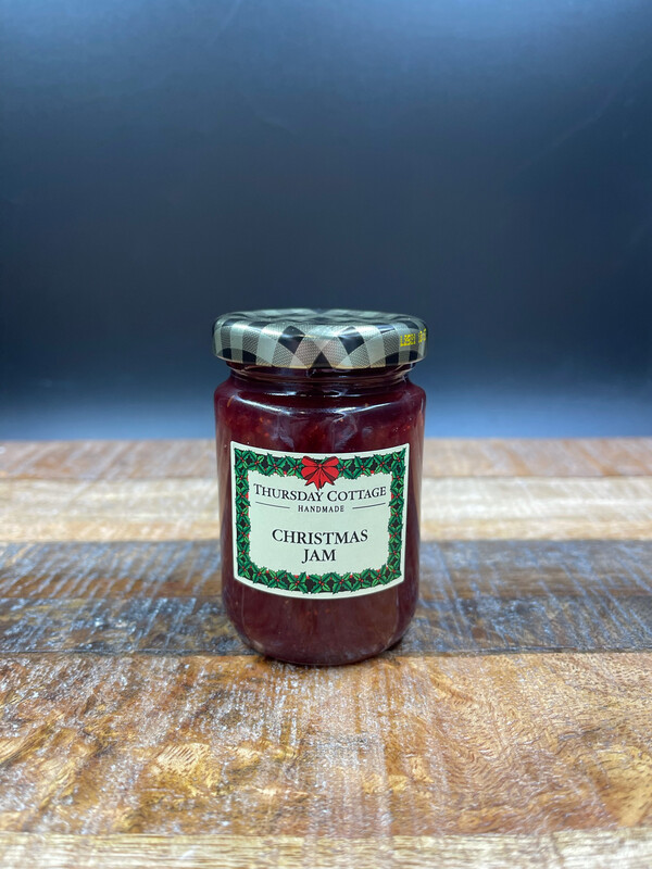 Thursday Cottage Christmas Strawberry Jam with Champagne