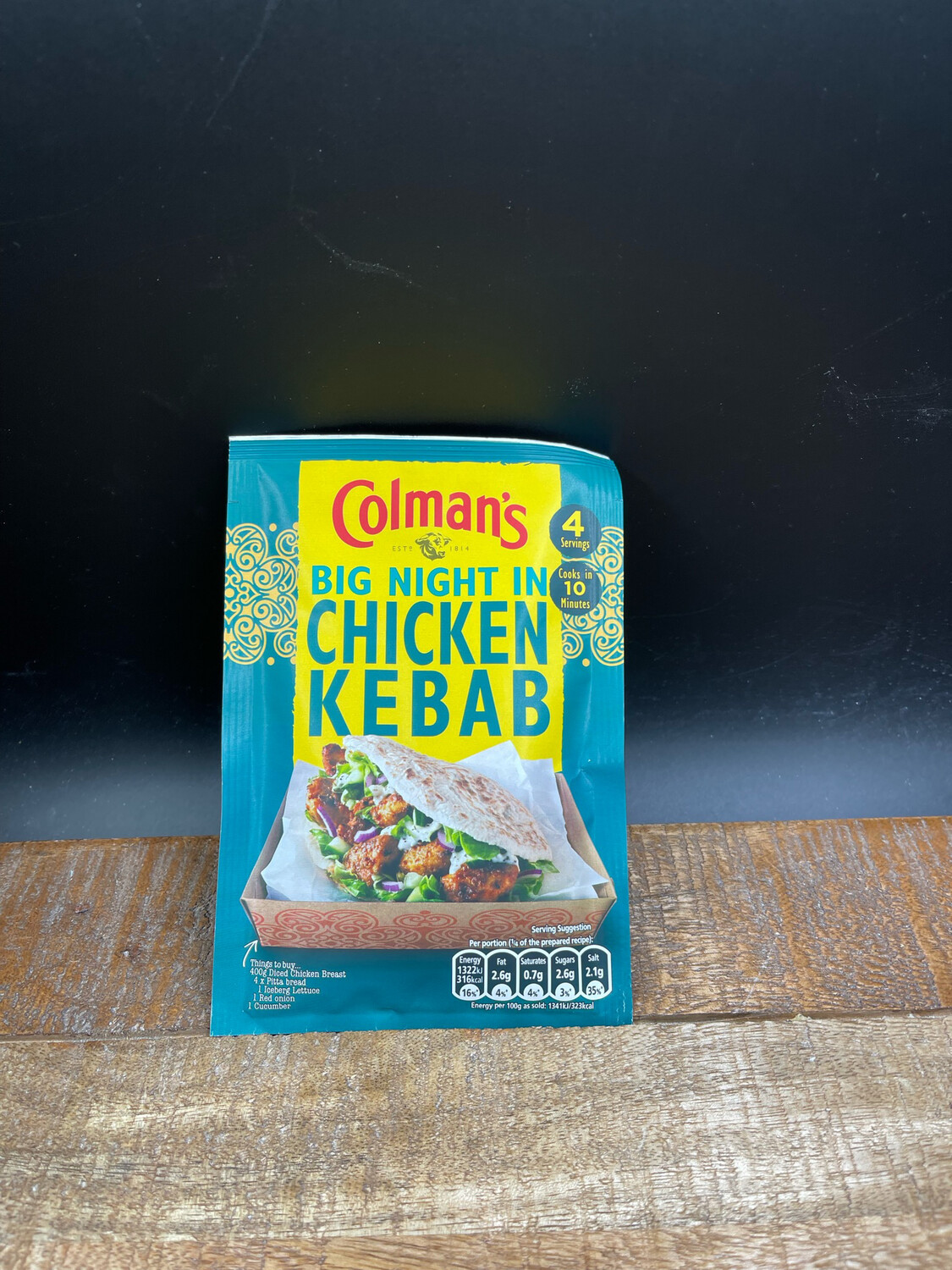 Colmans Chicken Kebab 30g