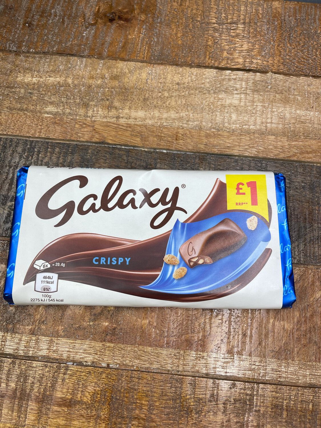 Galaxy Crispy 102g Past Date Promo
