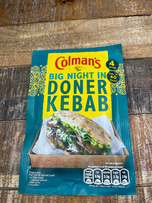 Colmans Doner Kebab 38g