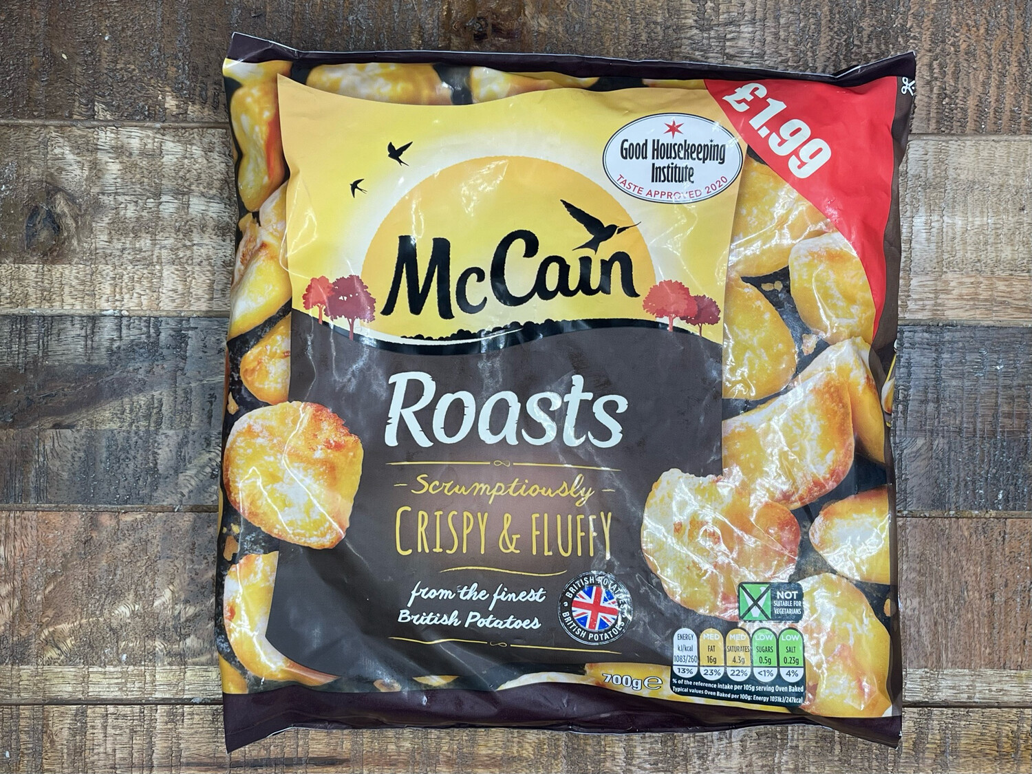 McCain Roasts Crispy & Fluffy British Potatoes