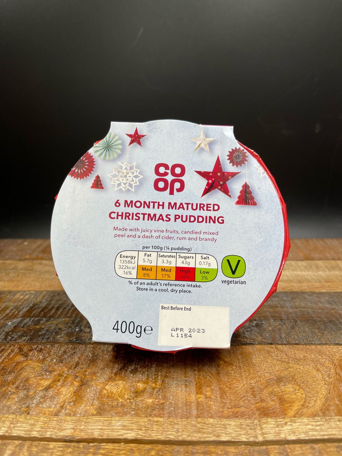 CO OP Christmas Pudding 400g