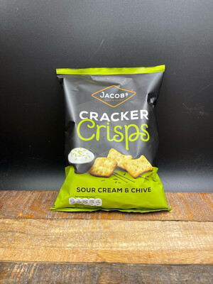 Jacobs Cracker Crisps Sour Cream & Chive 150g