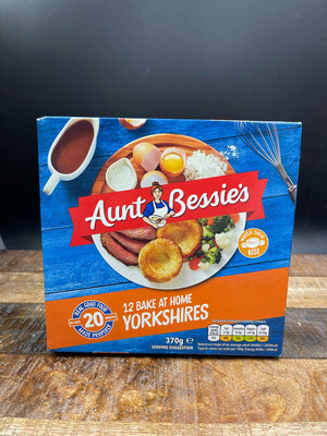 Aunt Bessies 12 Bake at Home Yorkshires CLEARANCE