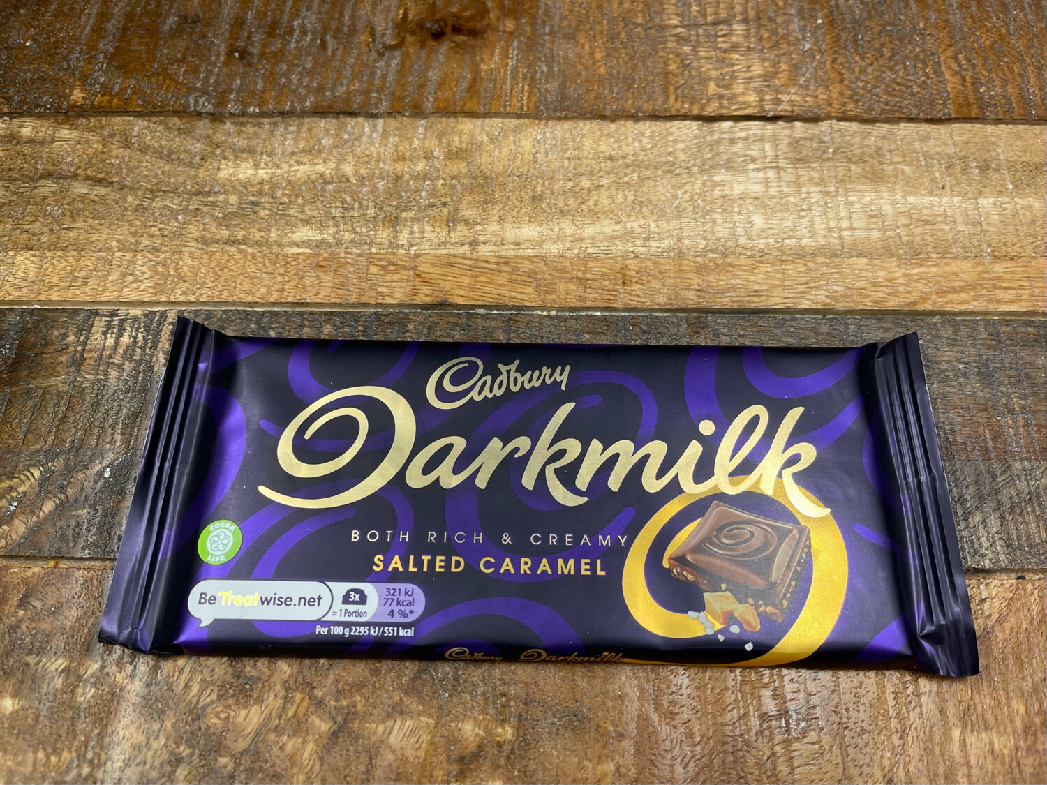 Cadbury Darkmilk Salted Caramel 85g