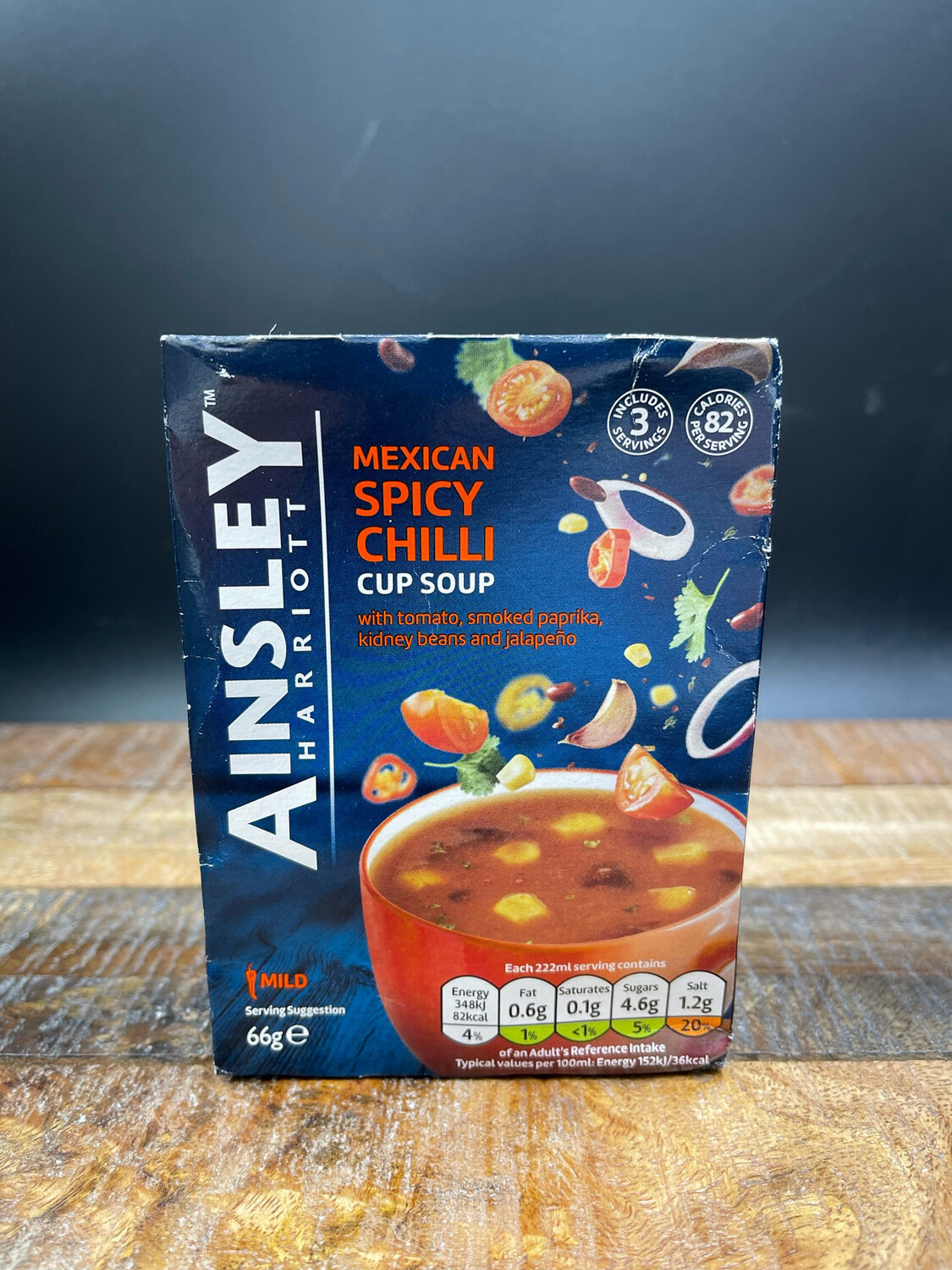 Ainsley Mexican Spicy Chilli Cup Soup 66g