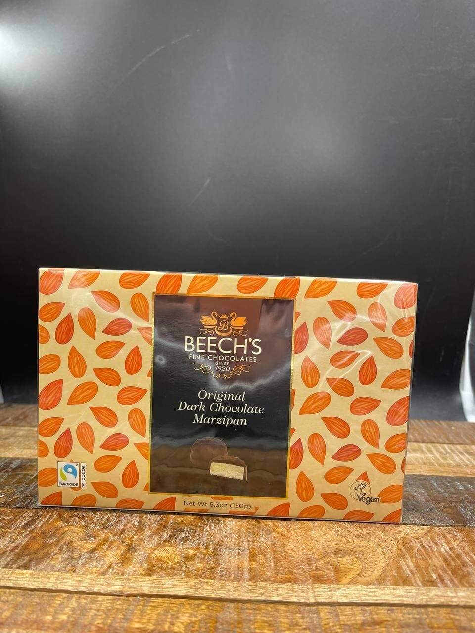 Beech's Fine Chocolate Original Dark Chocolate Marzipan 150g Past Date Promo