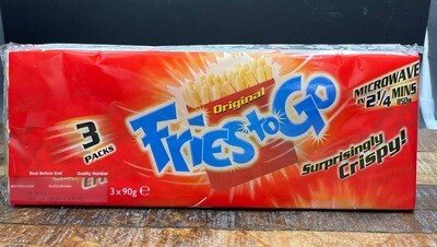 Original Fries To Go 3 Pack