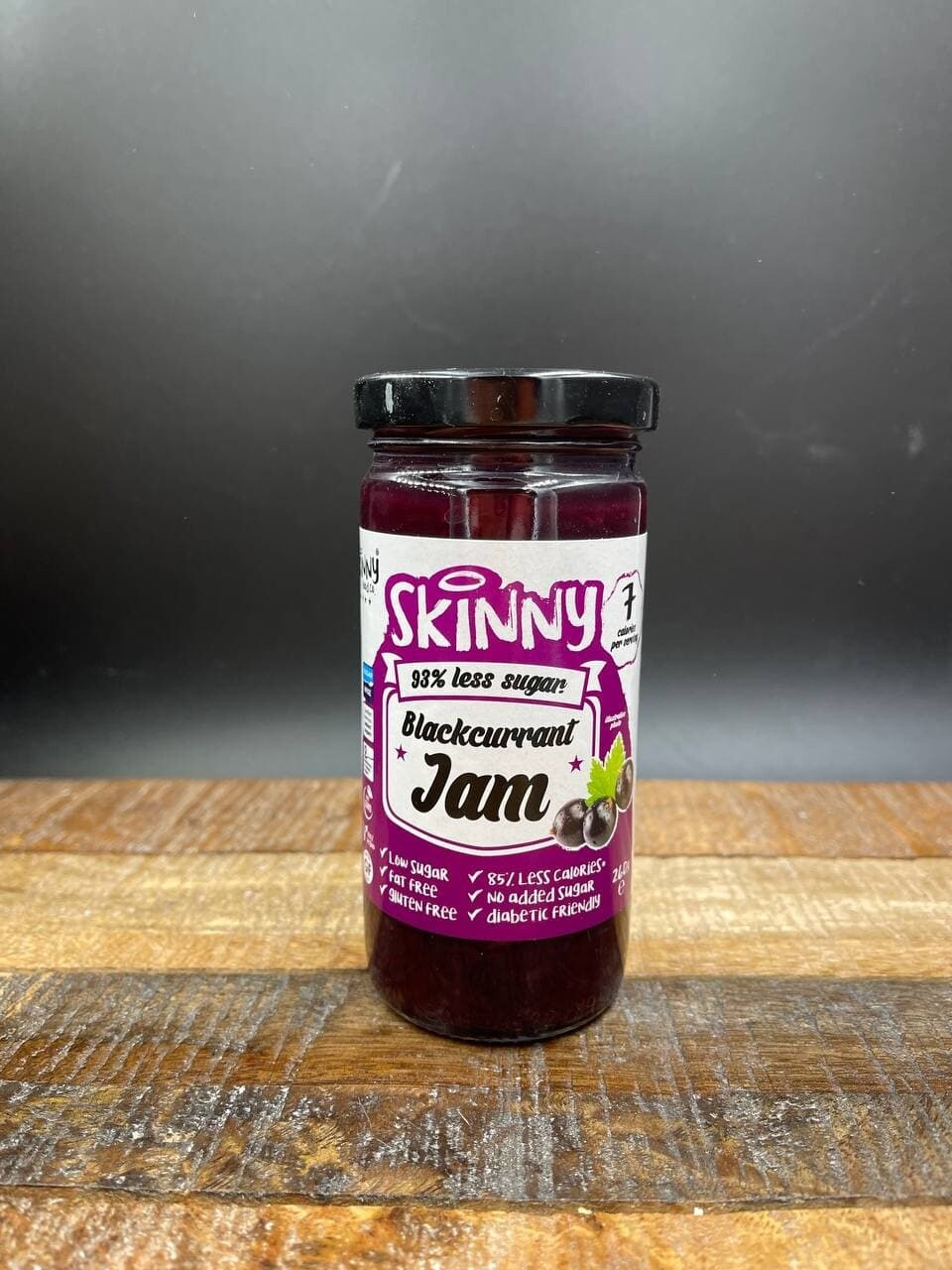 Skinny Blackcurrant Jam 260g