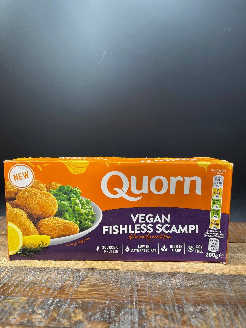 Quorn Vegan Fishless Scampi 200g