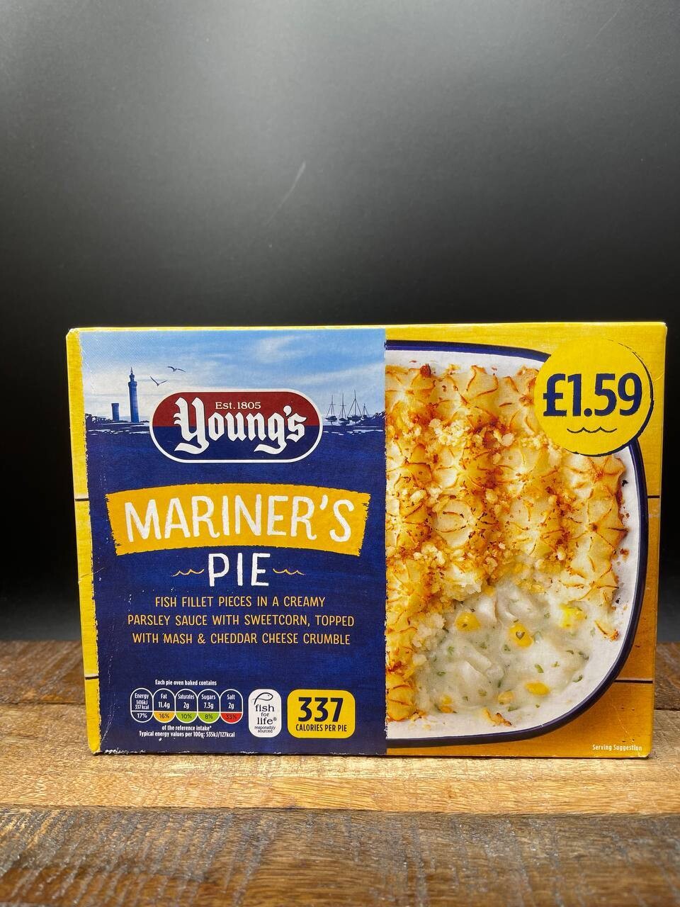 Youngs Mariners Pie 300g