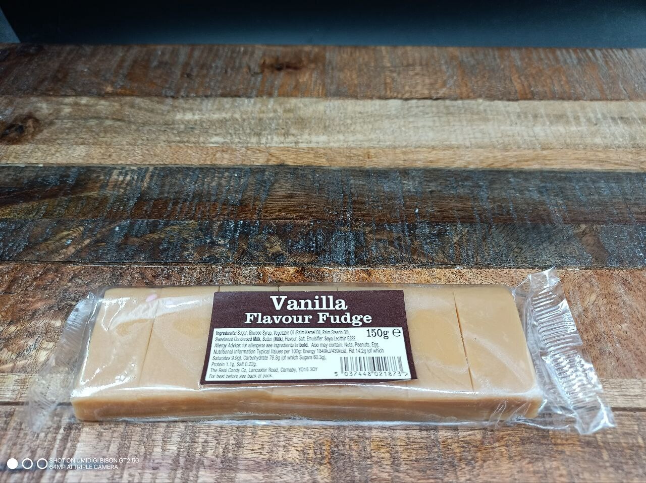 Vanilla Flavour Fudge