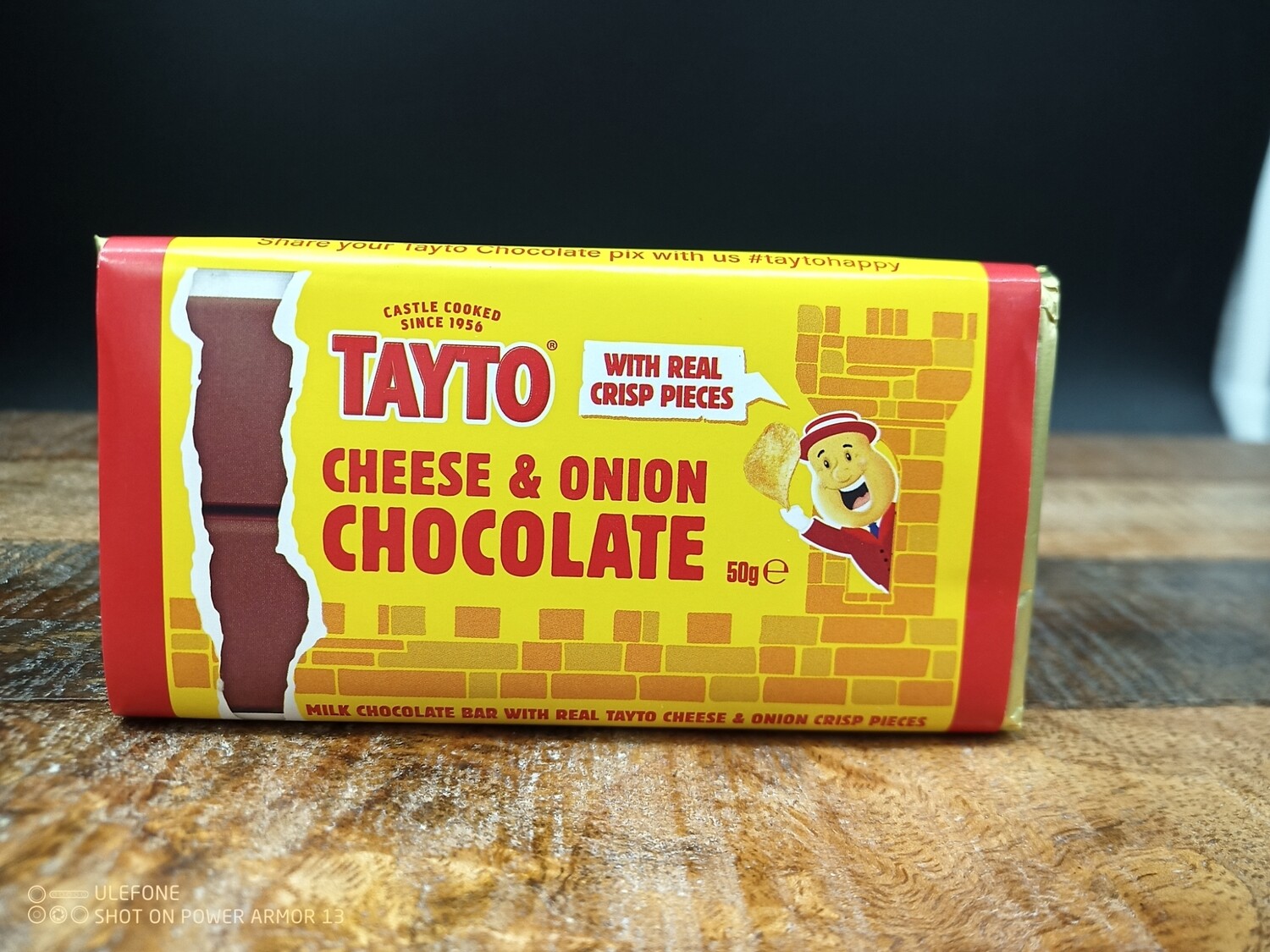 Tayto Cheese & Onion Chocolate 50g