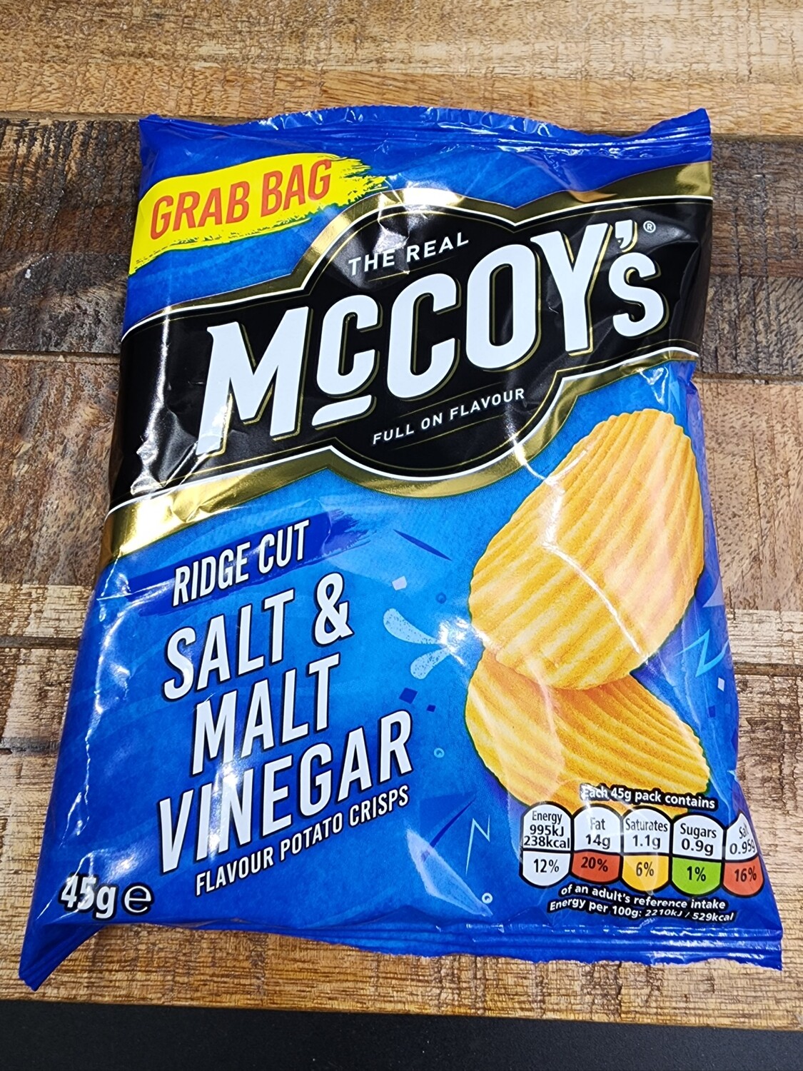 Mccoys Ridge Cut Salt & Malt Vinegar