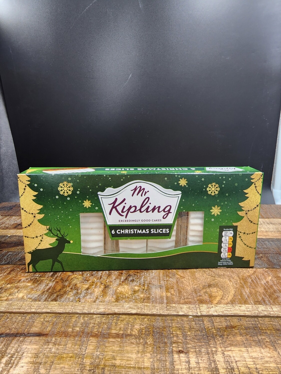 Mr Kipling Christmas Slices