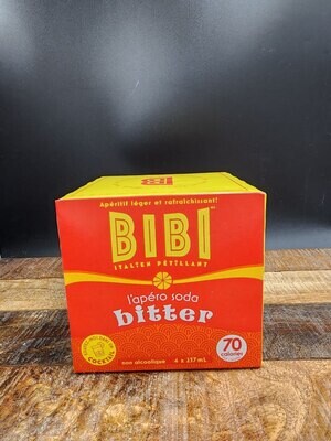 BiBi Bitter Soda 4x237ml