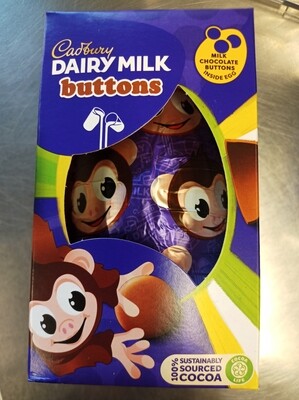Cadbury Dairy Milk Buttons Easter Egg 98g