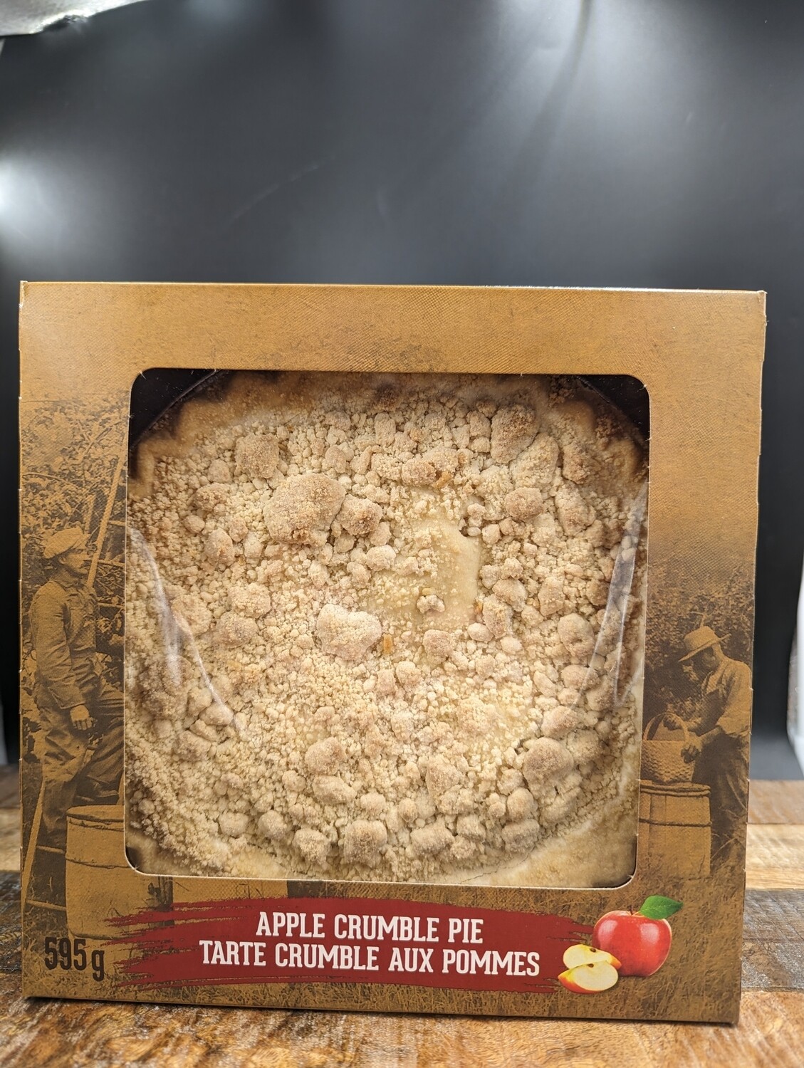 Apple Crumble Pie 595g