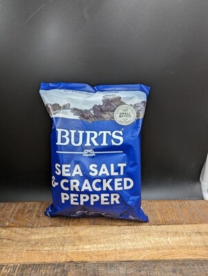Burts Sea Salt & Cracked Pepper 150g