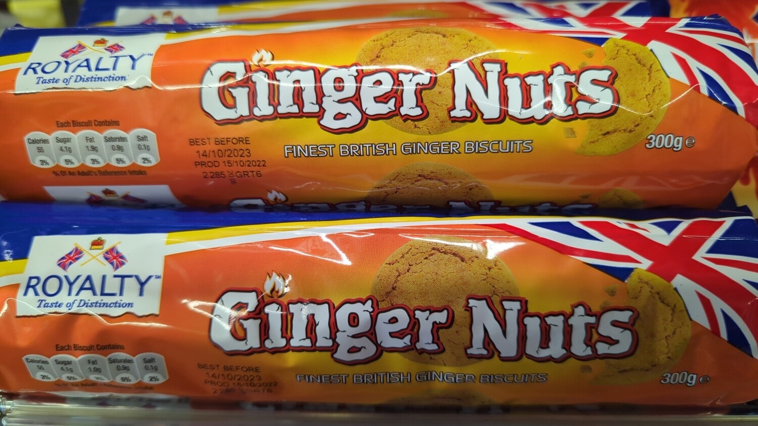 Royalty Ginger Nuts 300g