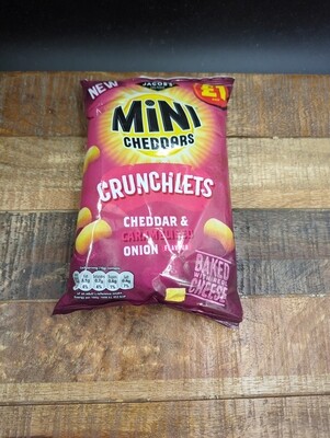 Mini Cheddars Crunchlets 65g