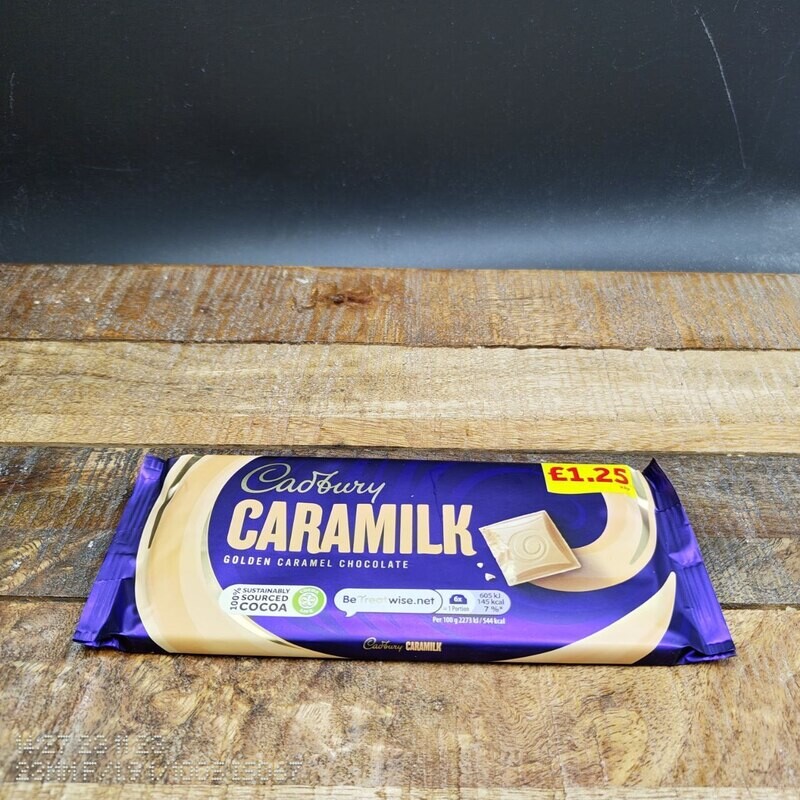 Cadbury Caramilk Golden Caramel Chocolate 80g
