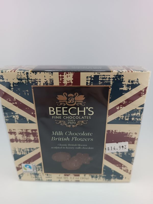 Beech Milk Chocolate Flowers