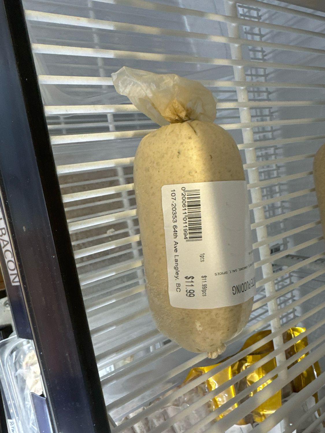 Scottish White Pudding