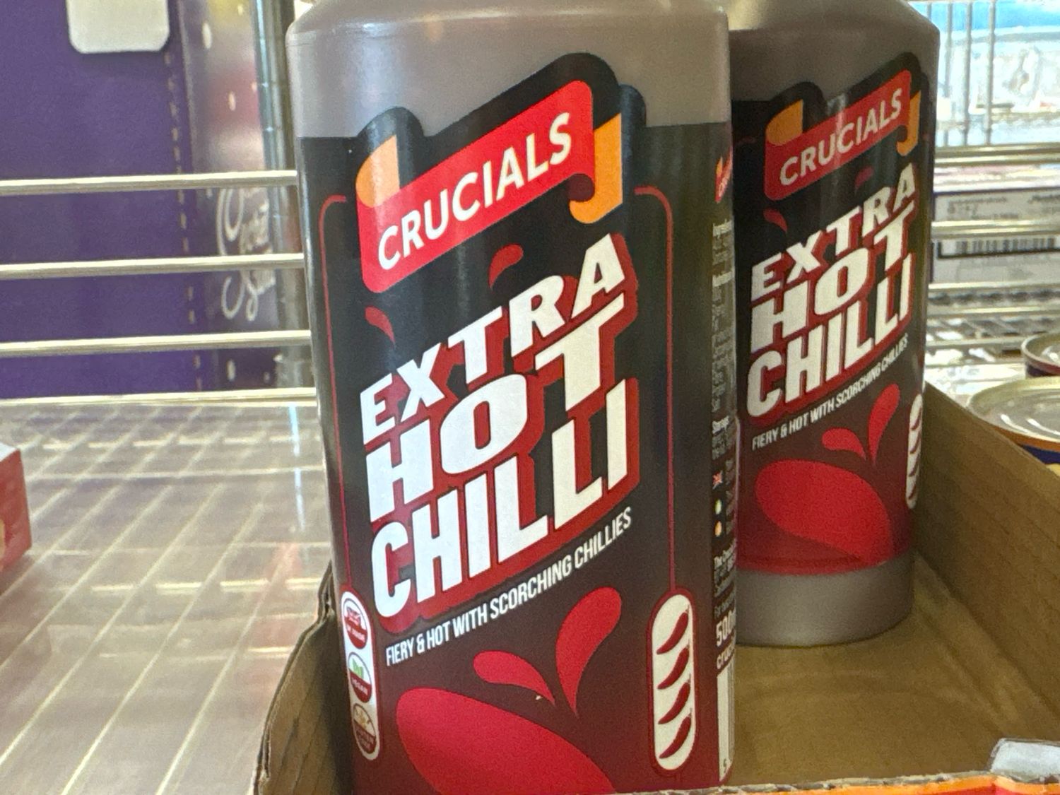 Crucials Extra Hot Chilli 500ml