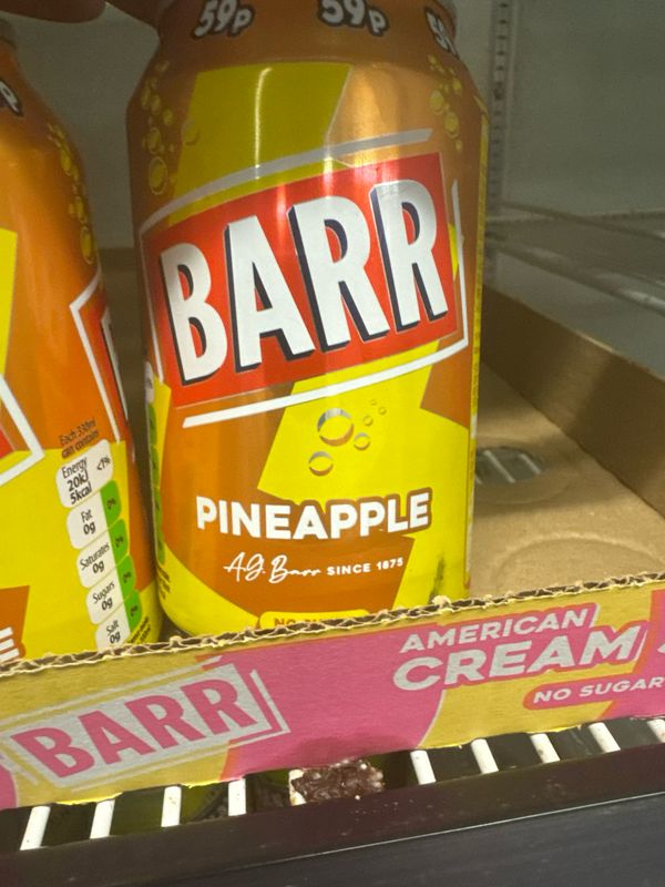 Barr Pineapple 330ml
