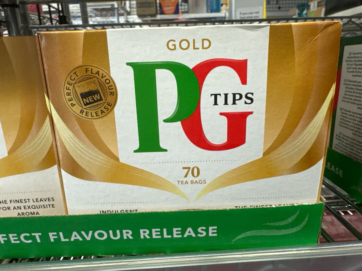 PG Tips Gold 70s