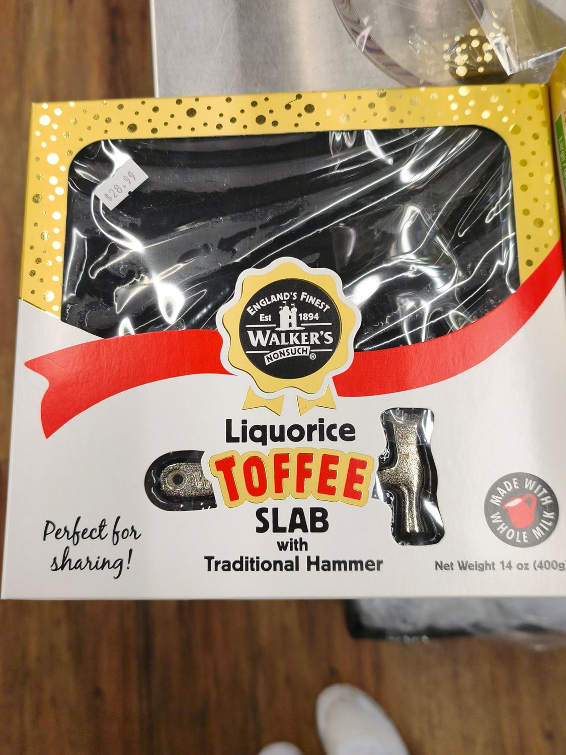 Walkers Liquorice Toffee 400g