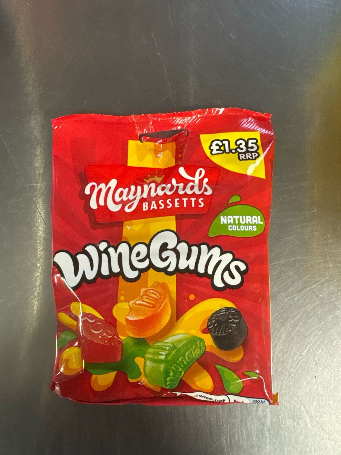Maynards Bassetts Wine Gums 130g
