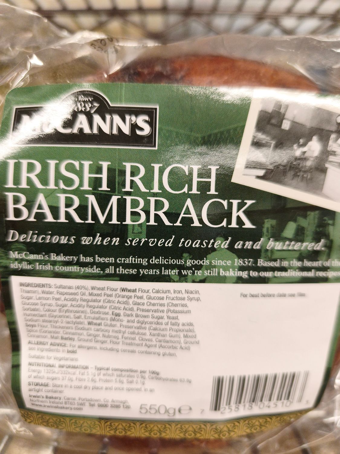Mccanns Irish Barmbrack