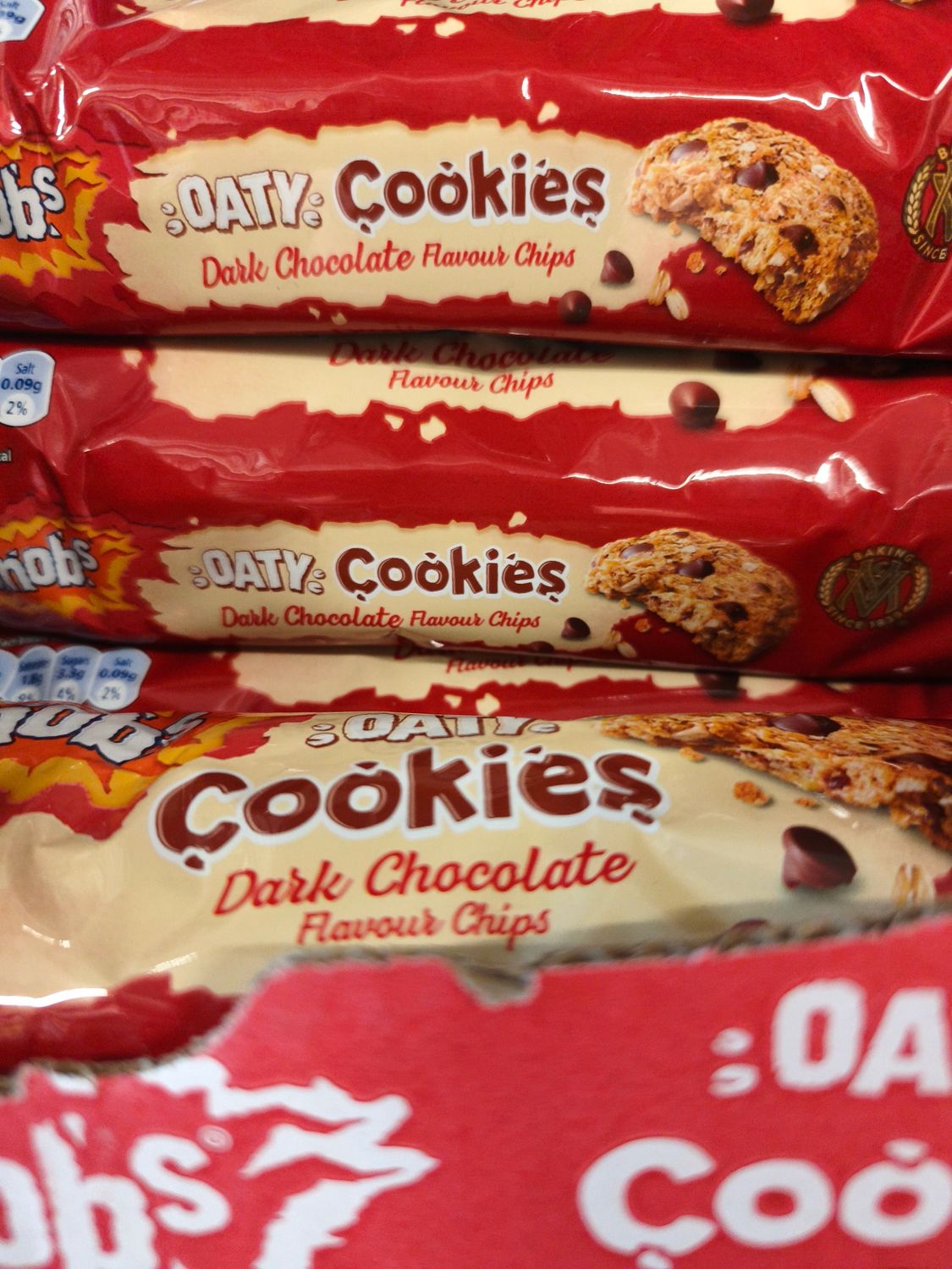 McVities Hobnobs Oaty Dark Chocolate