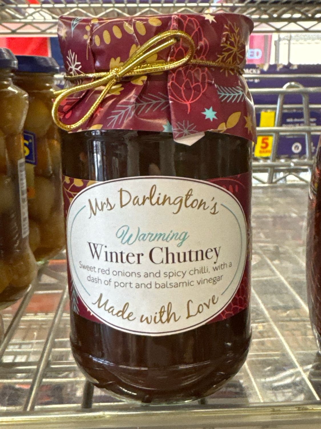 Mrs Darlingtons Warming Winter Chutney