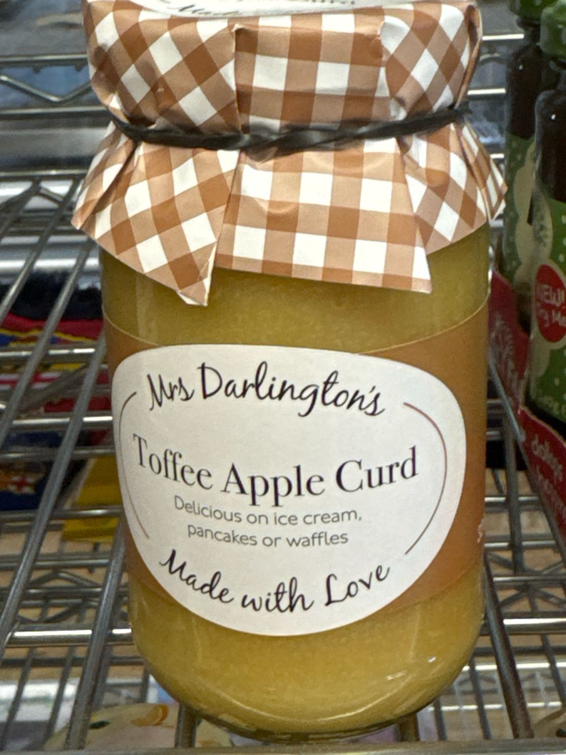 Mrs Darlingtons Toffee Apple Curd