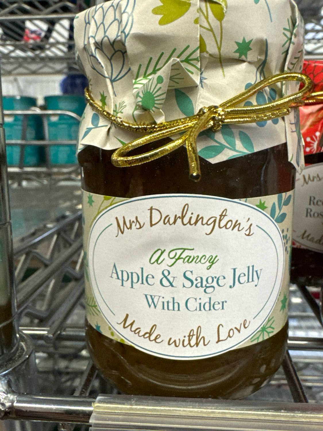 Mrs Darlingtons Apple &amp; Sage Jelly with Cider