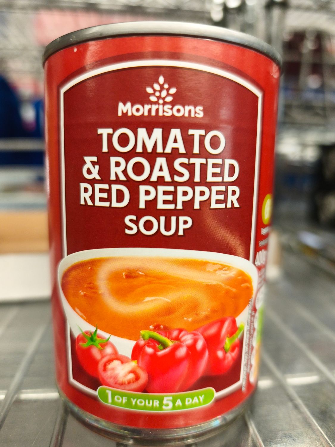 Morrisons Roasted Red Pepper Soup